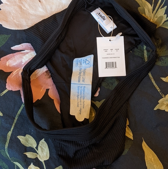 Andie Banded Cheeky Bikini Bottom. - Picture 6 of 8